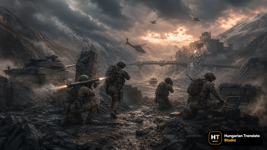 Battlefield 6 magyarítás – összfegyvernemi támadás hegyvidéken