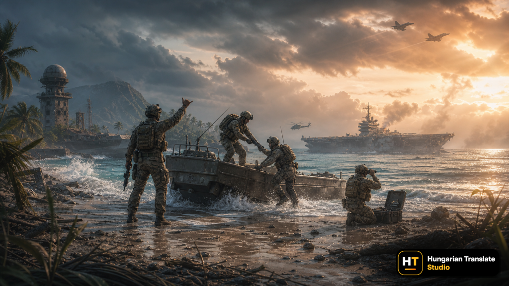 Battlefield 6 magyarítás – partraszállás repülőgép-hordozó közelében